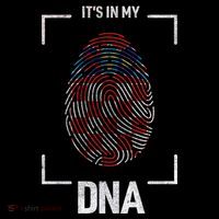 Croatia It's My DNA 7-Panel Snapback Hat