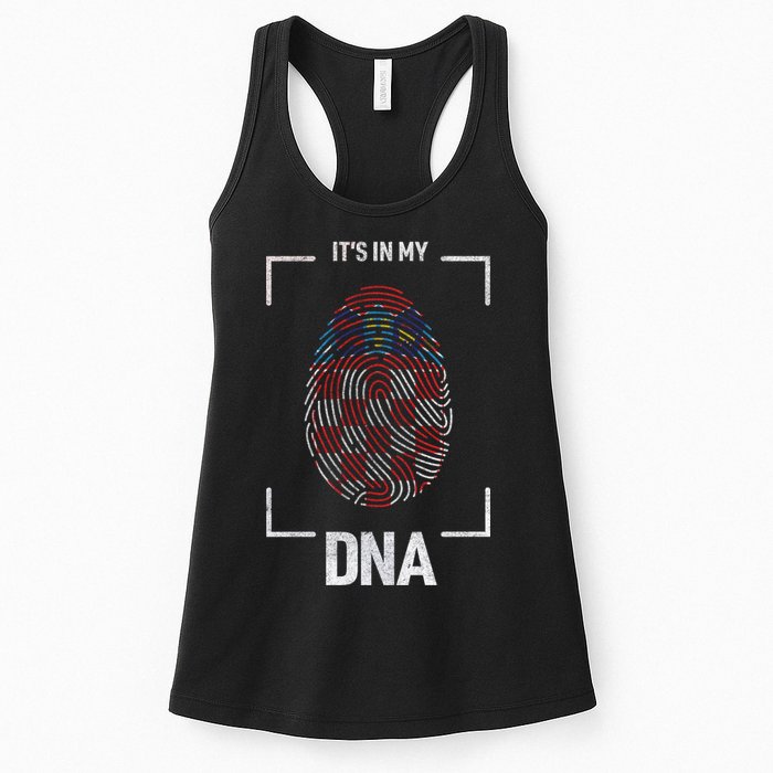 Croatia It's My DNA Womens Tank Top
