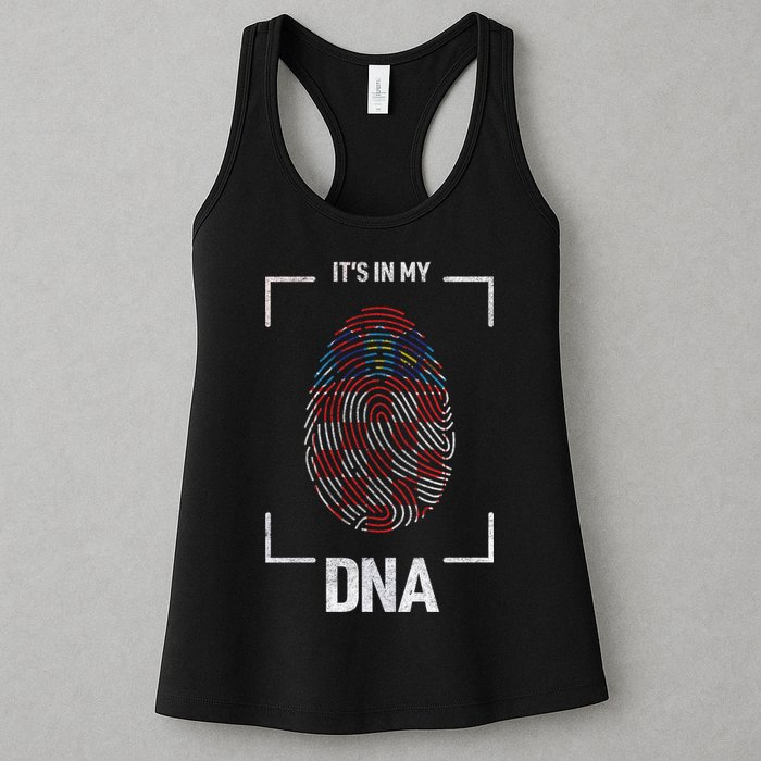 Croatia It's My DNA Womens Tank Top