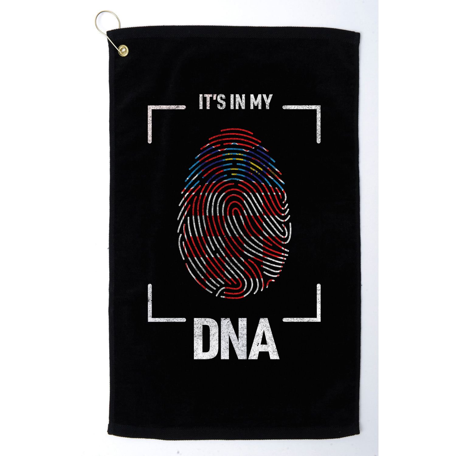 Croatia It's My DNA Golf Towel
