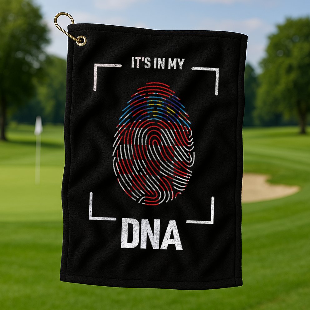 Croatia It's My DNA Golf Towel