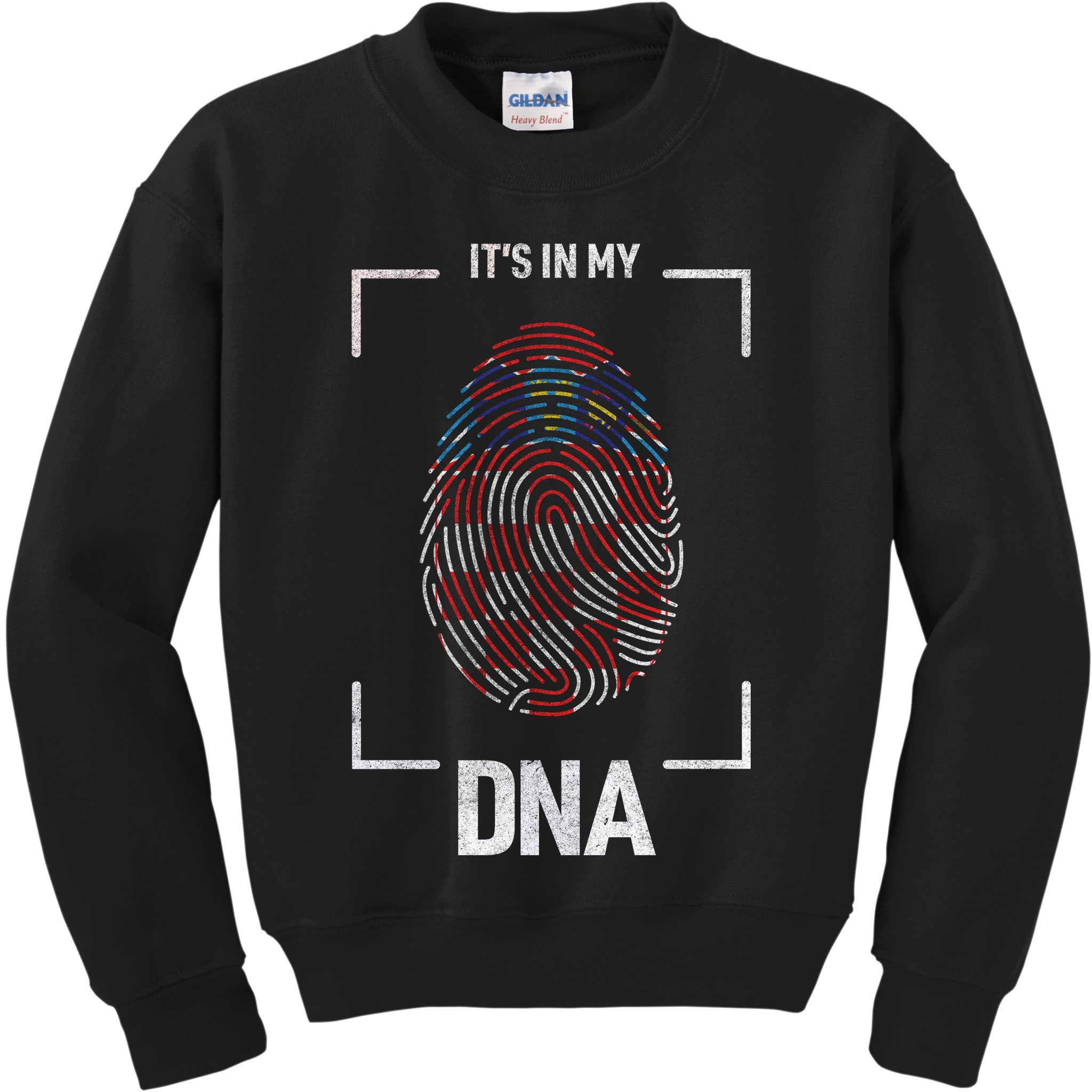 Croatia It's My DNA Kids Sweatshirt