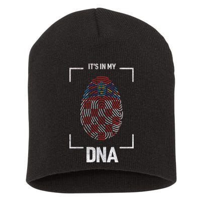 Croatia It's My DNA Short Acrylic Beanie