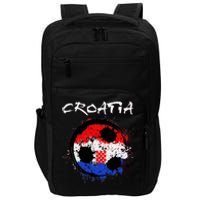 Croatia Soccer Ball Flag Impact Tech Backpack