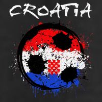 Croatia Soccer Ball Flag 11oz C Handle Ceramic Mug