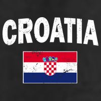 Croatia Team Vintage Soccer Flag Beanie