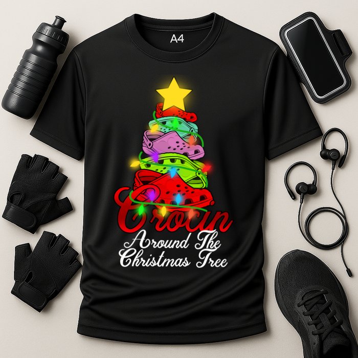 Crocin Around The Christmas Tree Performance Shirt