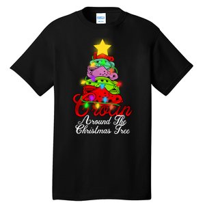 Crocin Around The Christmas Tree Tall T-Shirt