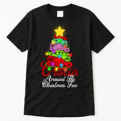 Crocin Around The Christmas Tree Tall T-Shirt