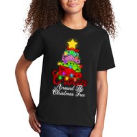 Crocin Around The Christmas Tree Kids T-Shirt