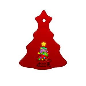 Crocin Around The Christmas Tree Ceramic Tree Ornament