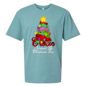 Crocin Around The Christmas Tree Sueded Cloud Jersey T-Shirt