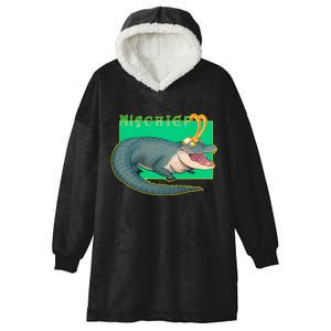 Croki Crocodile Alligator God of Mischief Hooded Wearable Blanket