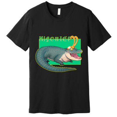 Croki Crocodile Alligator God of Mischief Premium T-Shirt