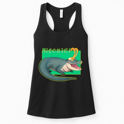 Croki Crocodile Alligator God of Mischief Womens Tank Top