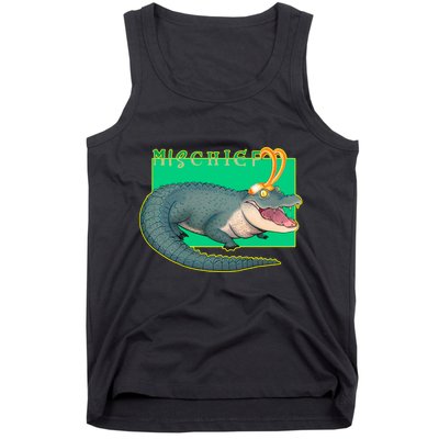 Croki Crocodile Alligator God of Mischief Tank Top
