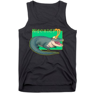 Croki Crocodile Alligator God of Mischief Tank Top