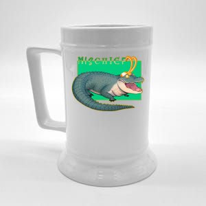 Croki Crocodile Alligator God of Mischief Beer Stein