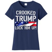 Crooked Trump Lock Him Up USA Women's T-Shirt