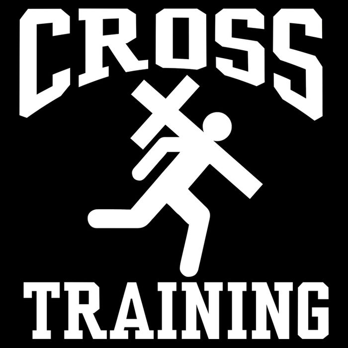 Cross Training Jesus Christian Catholic Cooling Performance Crew T-Shirt