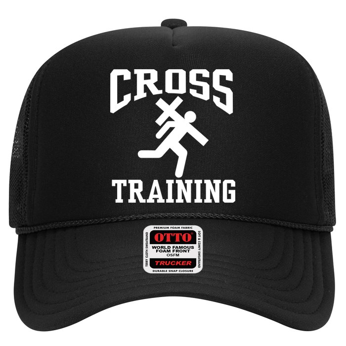 Cross Training Jesus Christian Catholic Trucker Hat