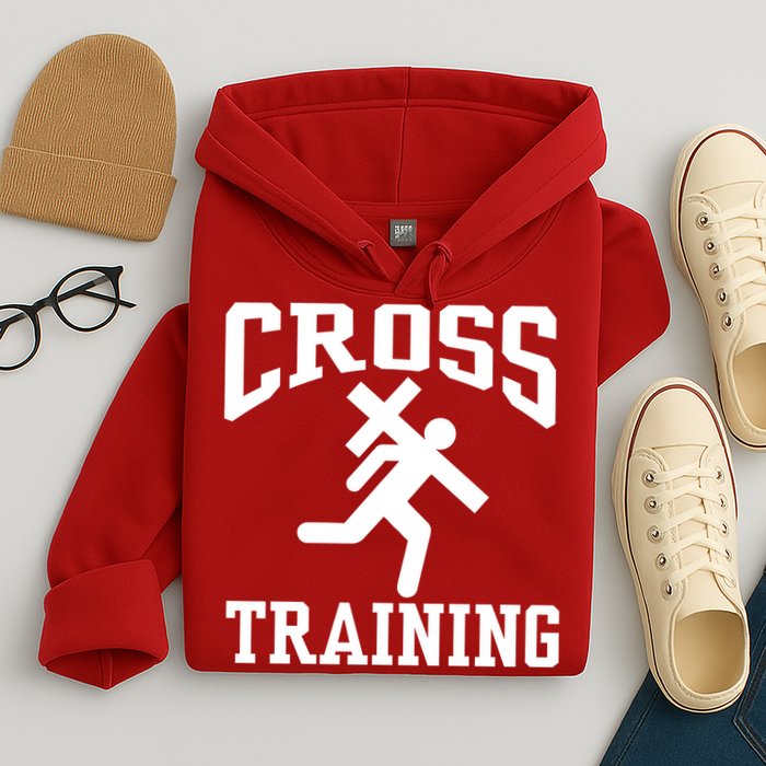 Cross Training Jesus Christian Catholic Hoodie