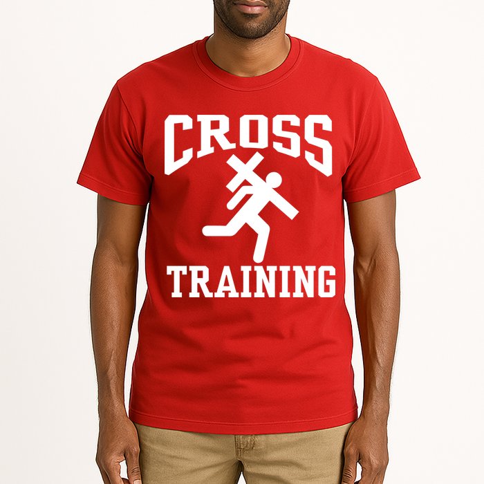 Cross Training Jesus Christian Catholic Tall T-Shirt