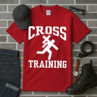 Cross Training Jesus Christian Catholic Tall T-Shirt