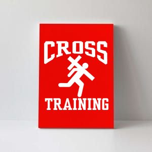 Cross Training Jesus Christian Catholic Canvas