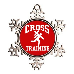 Cross Training Jesus Christian Catholic Metallic Star Ornament