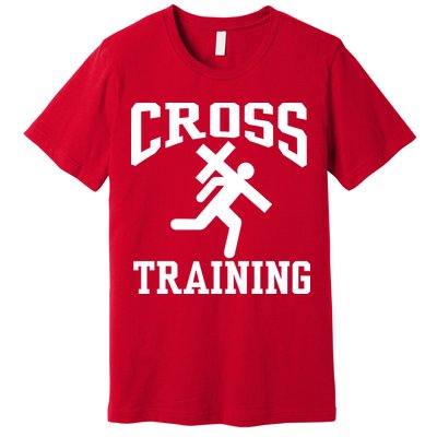 Cross Training Jesus Christian Catholic Premium T-Shirt