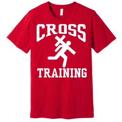 Cross Training Jesus Christian Catholic Premium T-Shirt