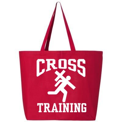 Cross Training Jesus Christian Catholic 25L Jumbo Tote