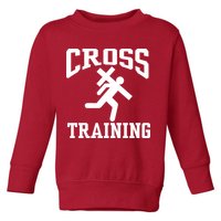Cross Training Jesus Christian Catholic Toddler Sweatshirt