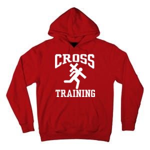 Cross Training Jesus Christian Catholic Tall Hoodie