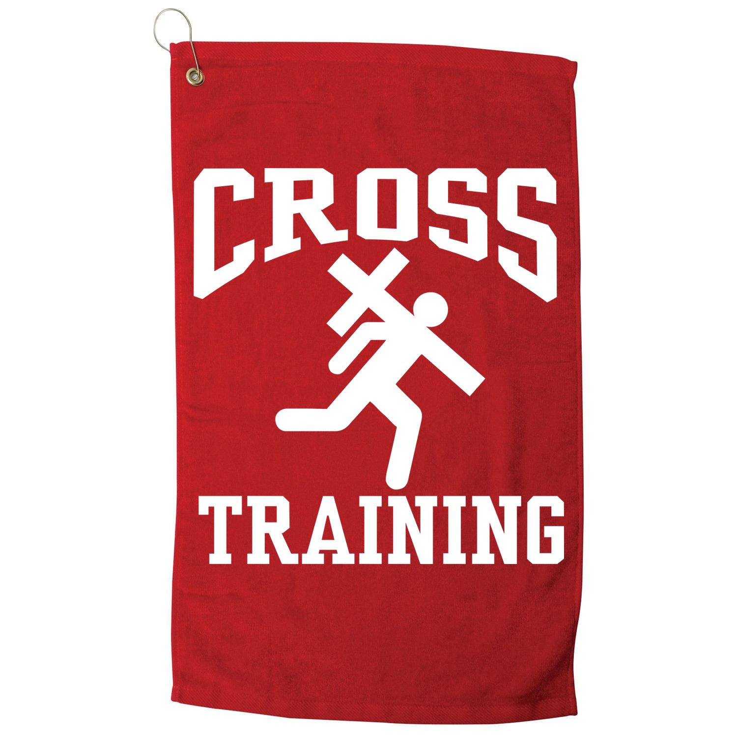 Cross Training Jesus Christian Catholic Golf Towel