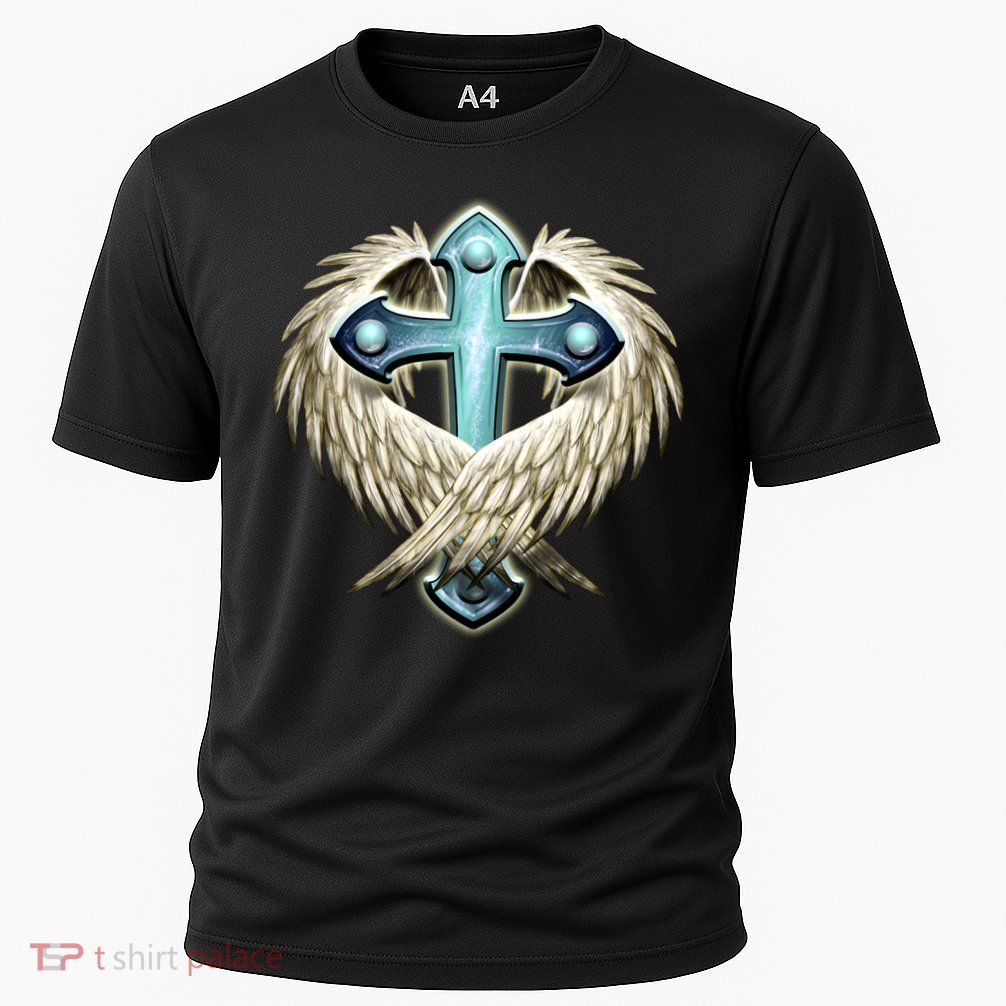 Cross With Wings Performance Shirt