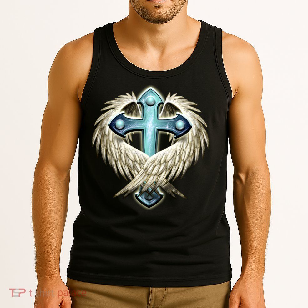 Cross With Wings Tank Top
