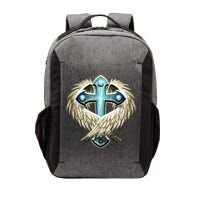 Cross With Wings Vector Backpack