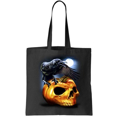 Crow Pumpkin Skull Halloween Bag