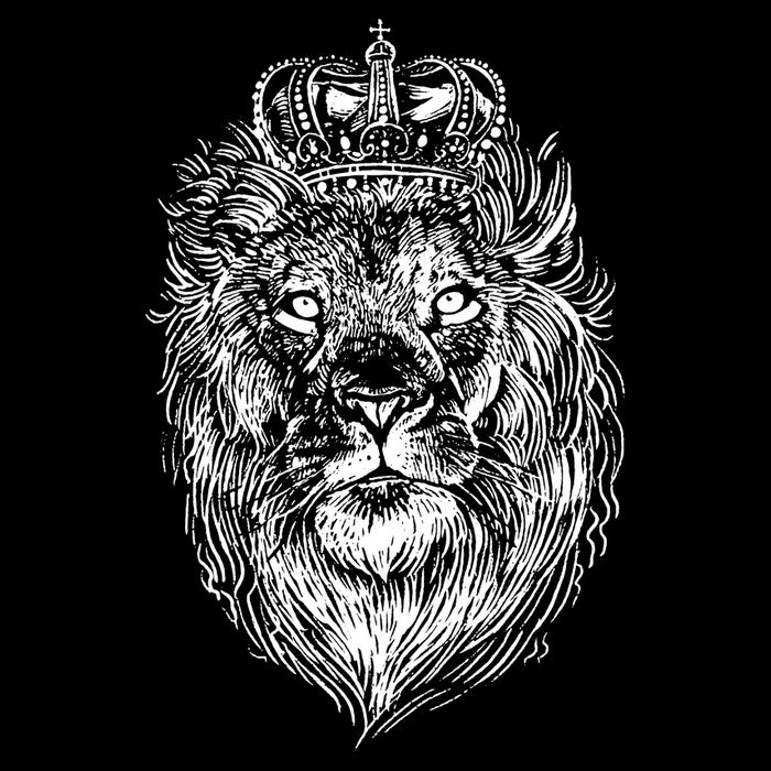 Crowned Lion Illustration 16 in Basic Backpack