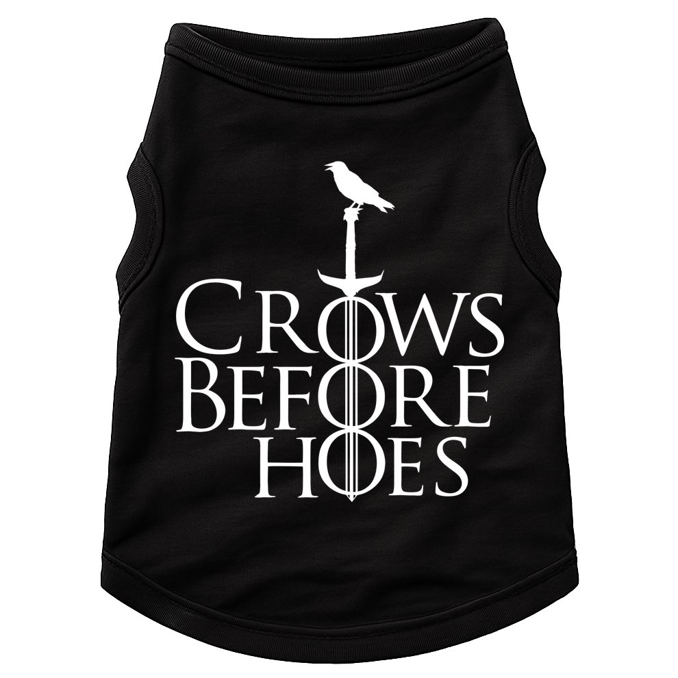 Crows Before Hoes Doggie Tank