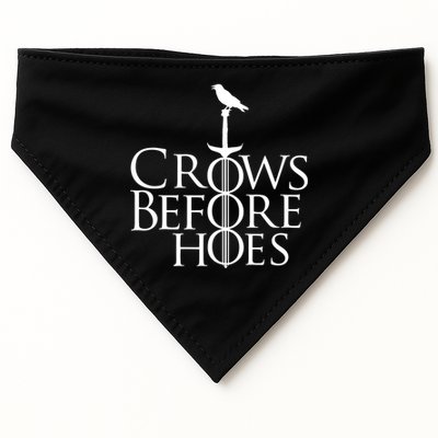 Crows Before Hoes USA-Made Doggie Bandana