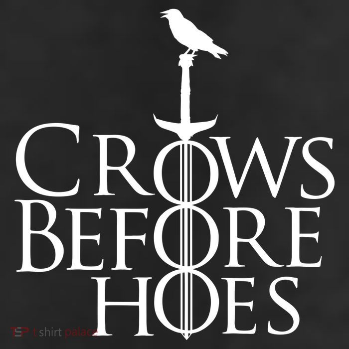 Crows Before Hoes 11oz C Handle Ceramic Mug