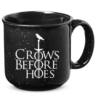 Crows Before Hoes 15oz Campfire Ceramic Mug