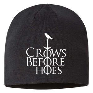 Crows Before Hoes Sustainable Beanie