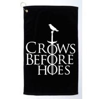 Crows Before Hoes Golf Towel