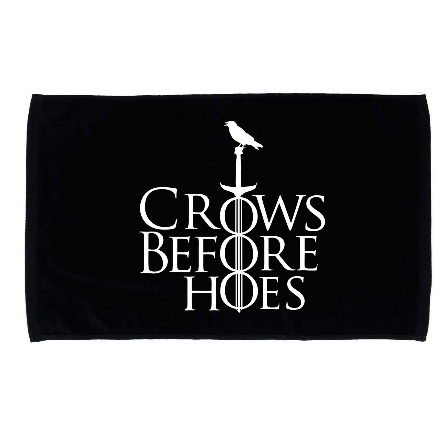 Crows Before Hoes Microfiber Hand Towel