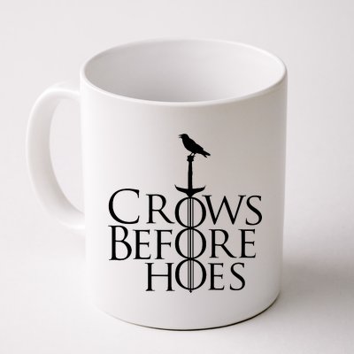 Crows Before Hoes Coffee Mug