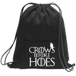 Crows Before Hoes Funny Tv Series Sweatshirt Cinch Pack Bag